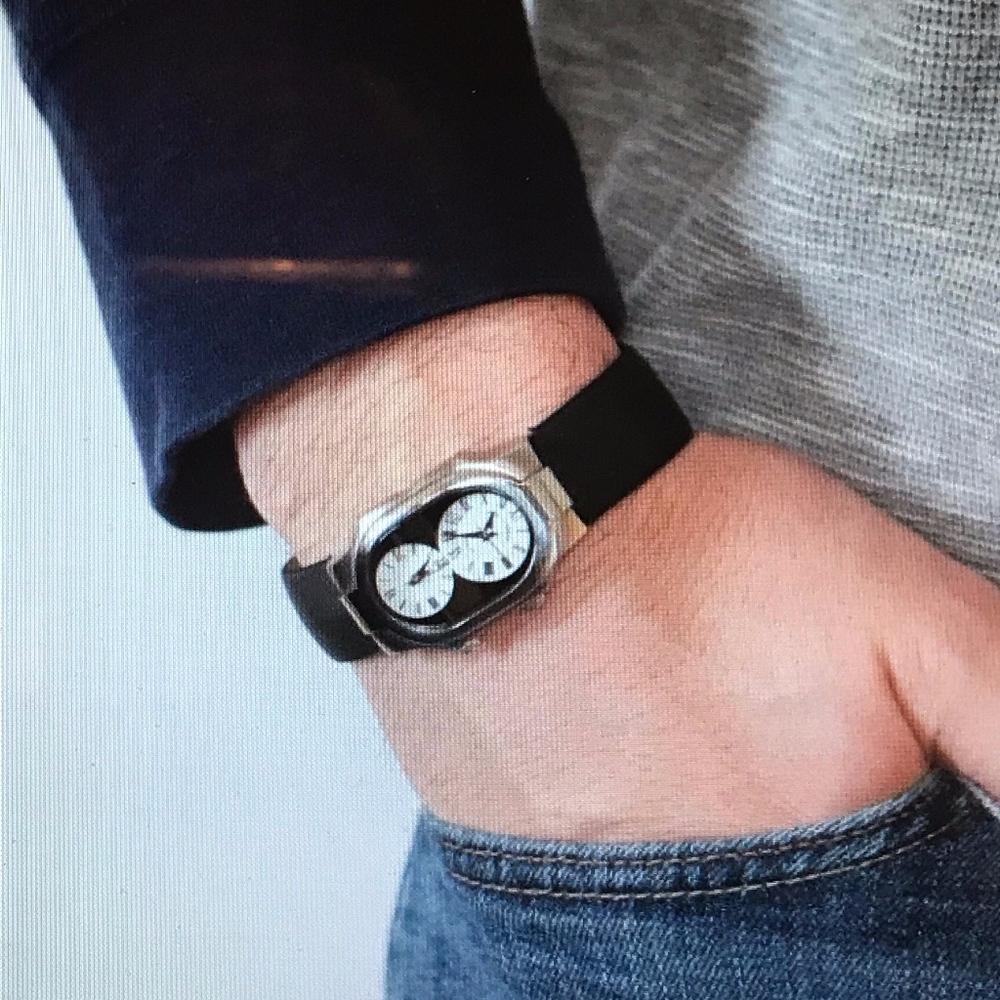 Philip Stein Teslar Dual Time Wristwatch
